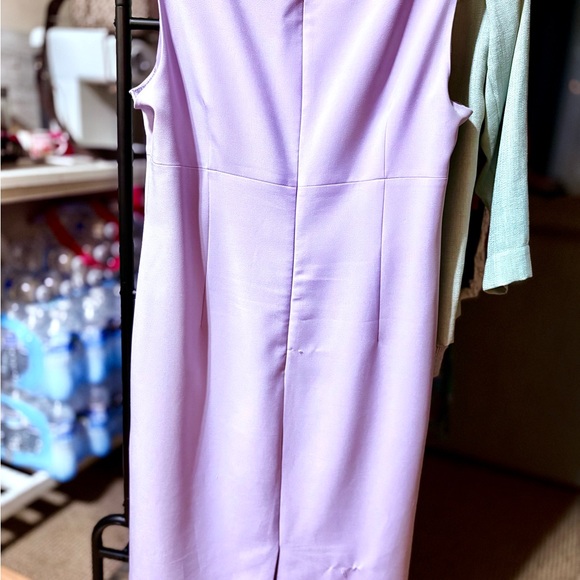 Evan Picone Lavender Sheath Dress - Picture 2 of 5